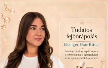 Eisinger  Prémium Bioaktív Peptid Szérum használata otthoni fejbőrápolási rutinban